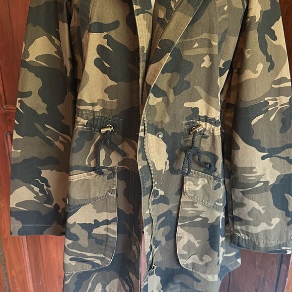 Womens Forever 21 Camo Camouflage Jacket Small - Picture 4 of 6